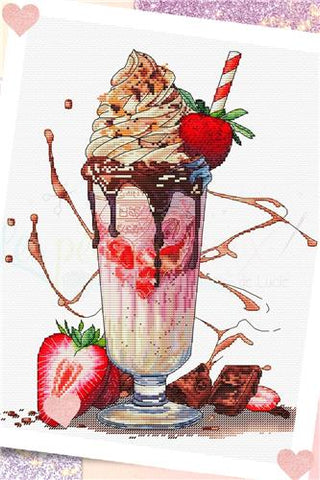 Strawberry Milshake - Les Petites Croix De Lucie