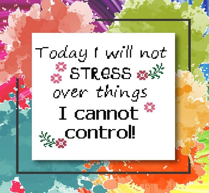 I Will Not Stress - Iris Originals