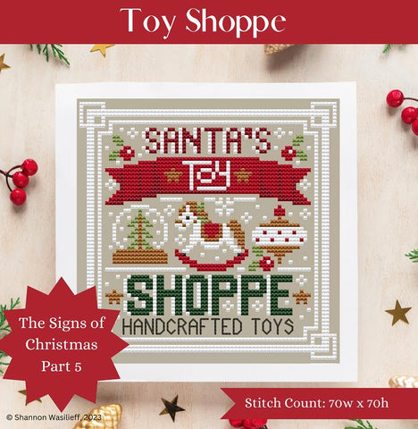 2023 Signs Of Christmas: Toy Shoppe - Shannon Christine Designs