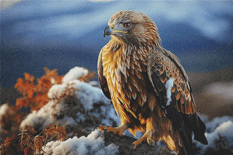Golden Eagle - X Squared Cross Stitch