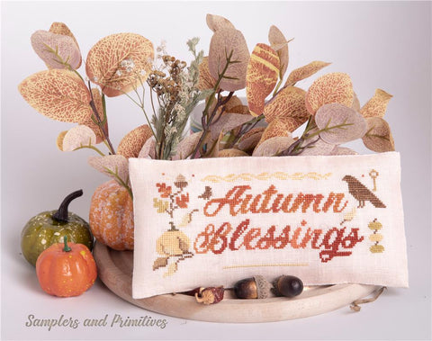 Autumn Blessings - Samplers and Primitives