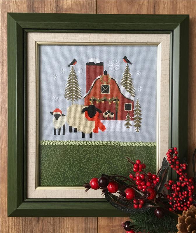 Christmas Barn - Twin Peak Primitives