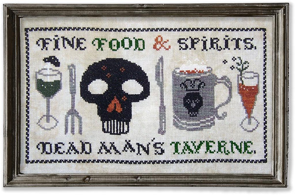 Deadman's Taverne Sign - Miss Prim Cross Stitch