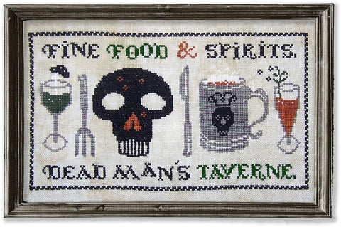 Deadman's Taverne Sign - Miss Prim Cross Stitch