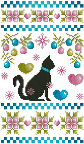 Cats Love Christmas - Kitty & Me Designs
