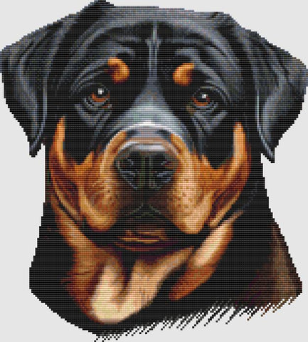 Rottweiler: Portrait - DogShoppe Designs