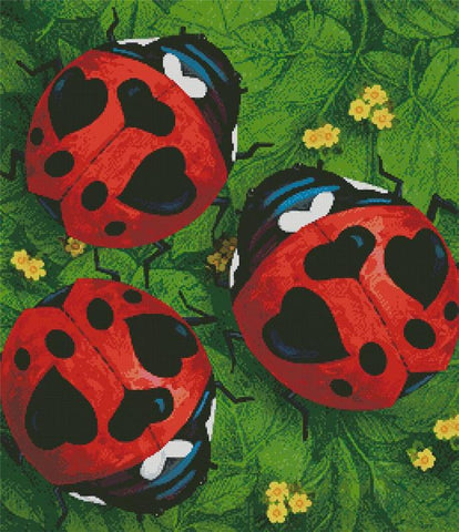 Lady Love Bugs - Artecy Cross Stitch