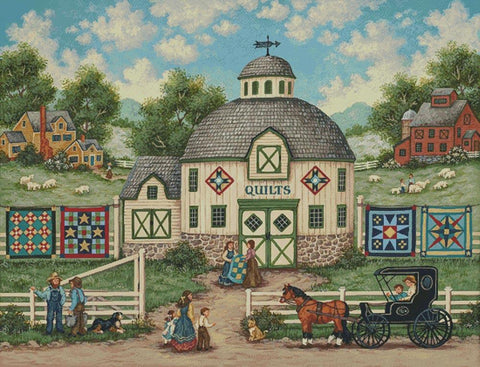 The Quilt Barn (Large) - Artecy Cross Stitch