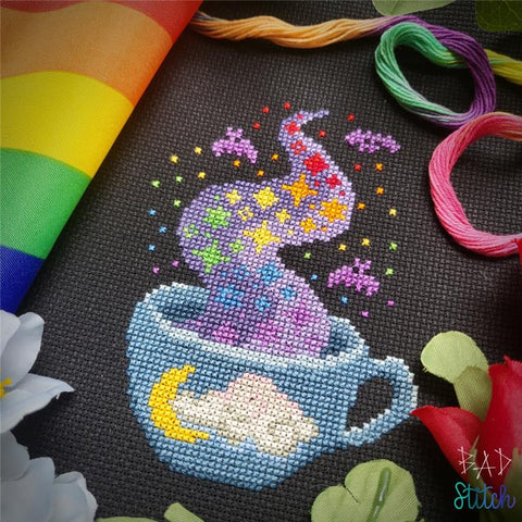 Pride Tea - BAD Stitch