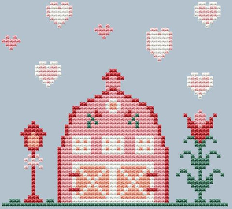 Spring On The Farm - Cute Embroidery by Kate