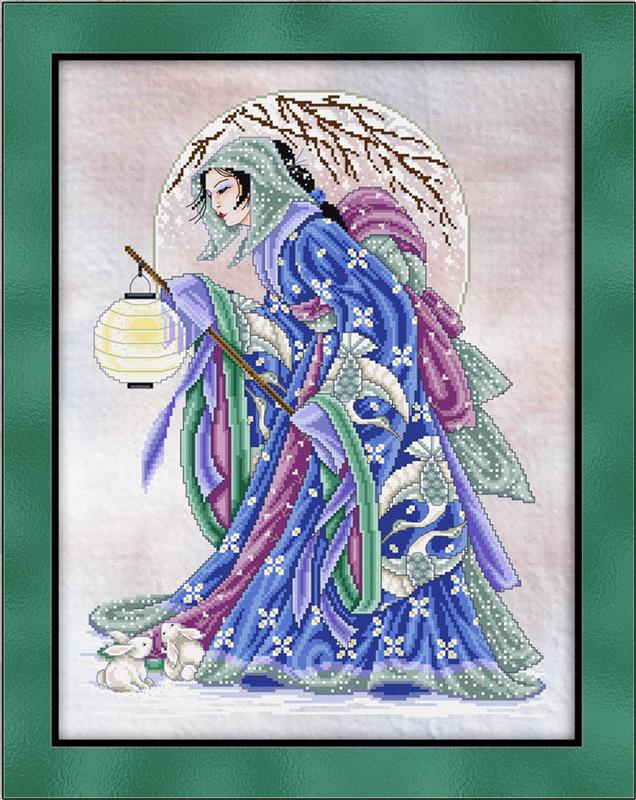 Winter Geisha - Joan Elliott Designs