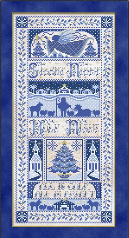 Christmas In Blue - Joan Elliott Designs