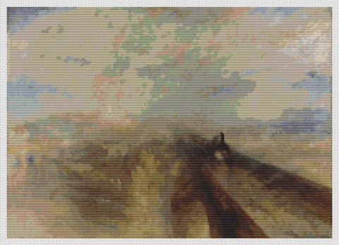 Rain, Steam, And Speed: The Great Western Railway - Art of Stitch, The