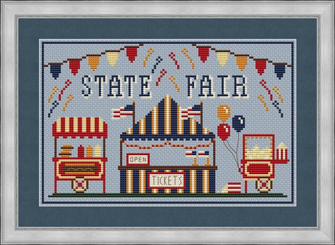 State Fair - Cute Embroidery by Kate