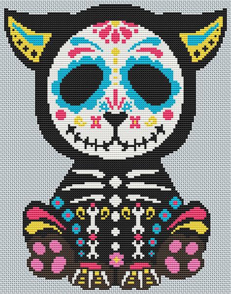 Day Of The Dead Cat - Artists Alley