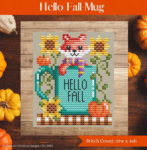Hello Fall Mug - Shannon Christine Designs