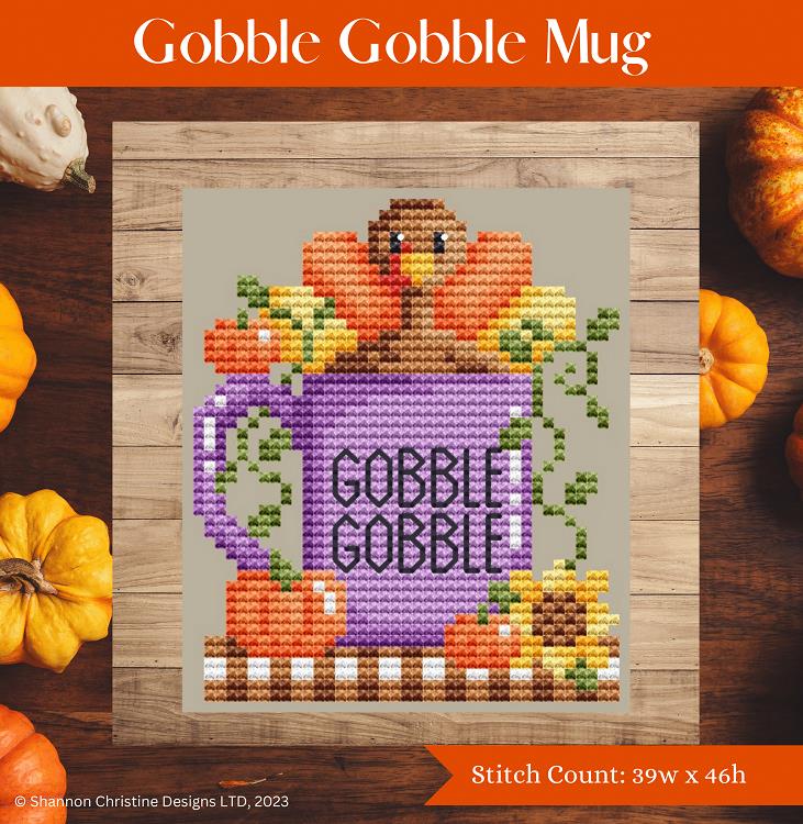 Gobble Gobble Mug - Shannon Christine Designs