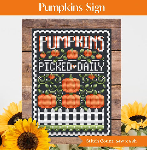 Pumpkins Sign - Shannon Christine Designs