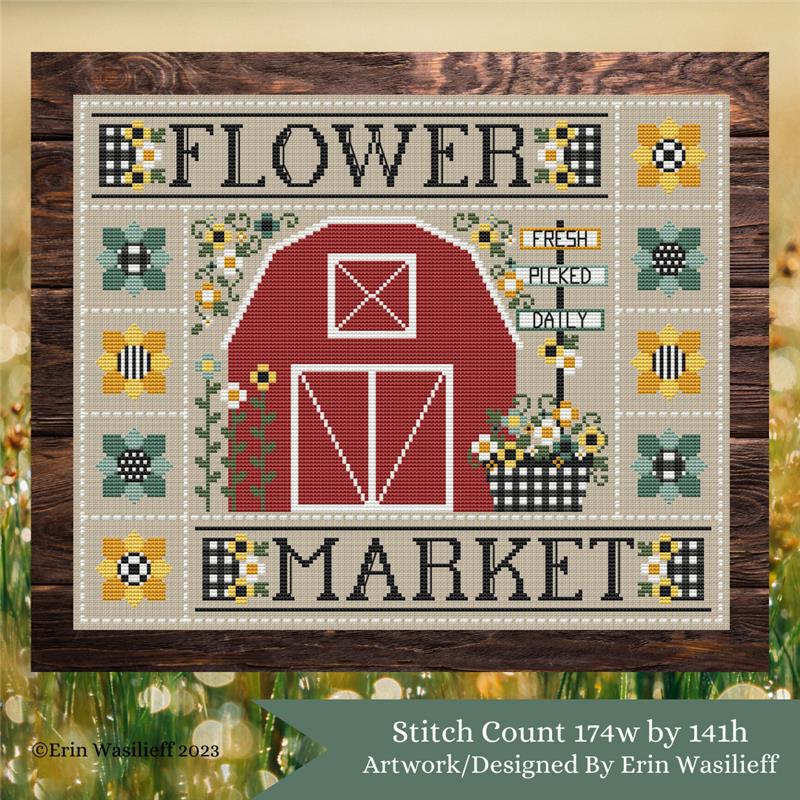 Flower Market - Erin Elizabeth Designs