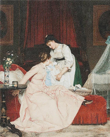 The Newborn - X Squared Cross Stitch
