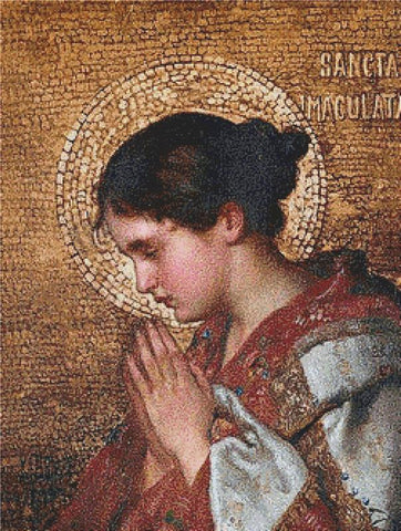 Holy Immaculate - X Squared Cross Stitch