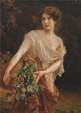 Picking Flowers - X Squared Cross Stitch