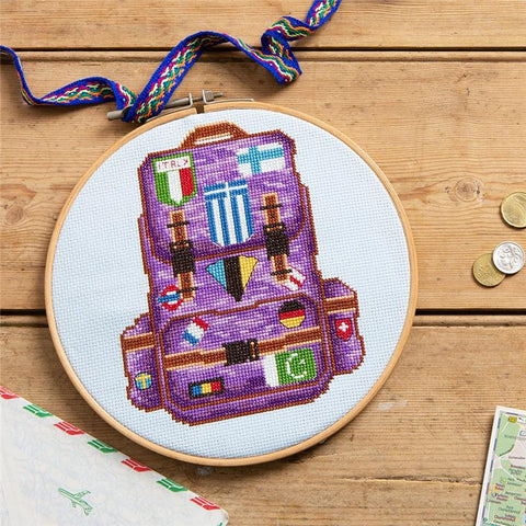 Travelling Companion - Cute Embroidery by Kate