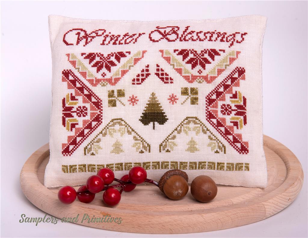 Winter Blessings - Samplers and Primitives