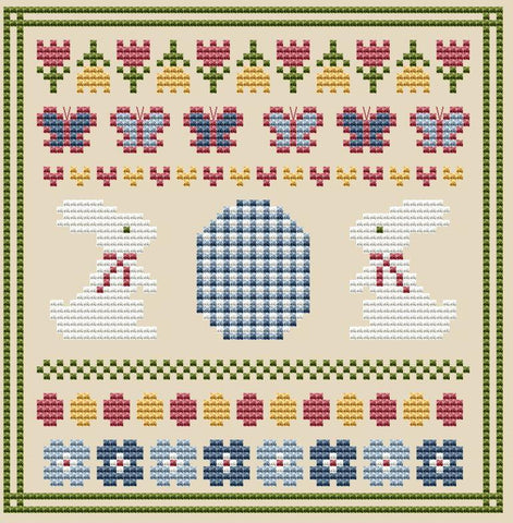 Easter Sampler - Cute Embroidery by Kate