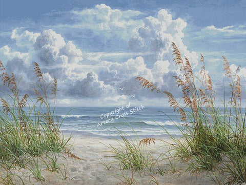 Summer Beach Breeze (Large) - Artecy Cross Stitch