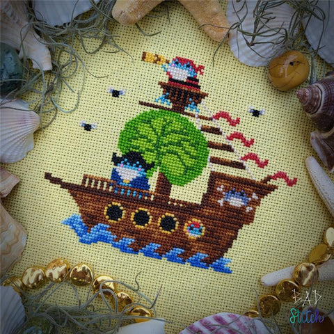 Froggo Pirates - BAD Stitch