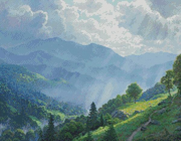 Mini Great Smoky Mountains - Artecy Cross Stitch