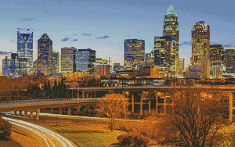 Charlotte, North Carolina - Artecy Cross Stitch