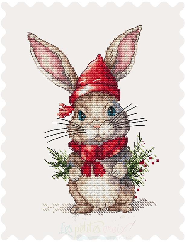 Christmas Rabbit - Les Petites Croix De Lucie