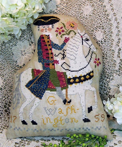 George On Horseback - Miss Prim Cross Stitch