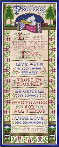 Proverbs Sampler - Joan Elliott Designs