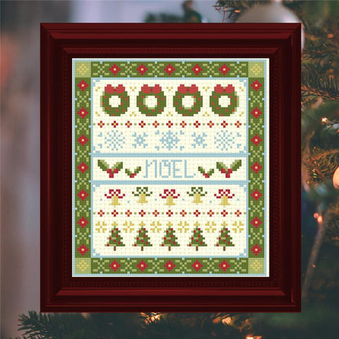 Noel Christmas Sampler - StitchSprout Cross Stitch