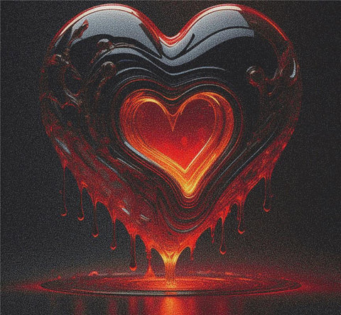 Melting Heart - X Squared Cross Stitch