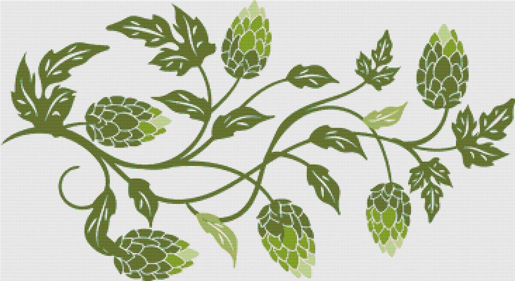 Hop Vine - X Squared Cross Stitch
