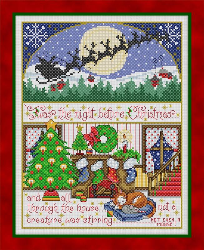 The Night Before Christmas - Joan Elliott Designs