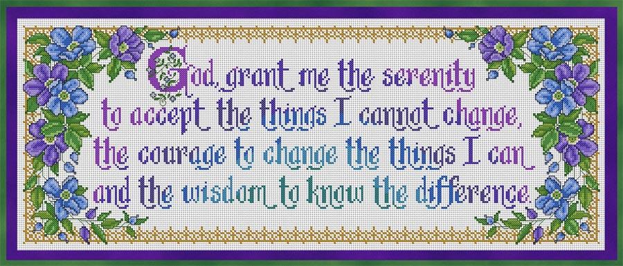 Serenity Prayer - Joan Elliott Designs