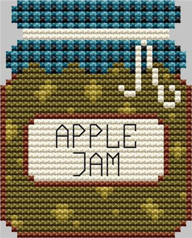 Apple Jam - Cute Embroidery by Kate