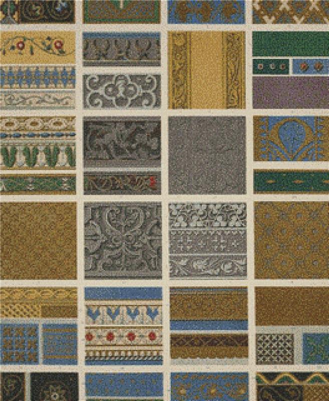 Renaissance Ornament No. 4 - X Squared Cross Stitch