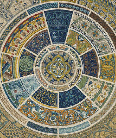 Renaissance Ornament No. 5 - X Squared Cross Stitch