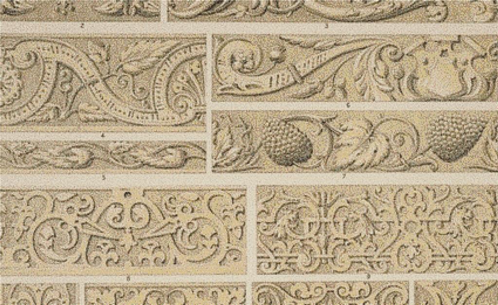 Elizabethan Ornament No. 1 - X Squared Cross Stitch