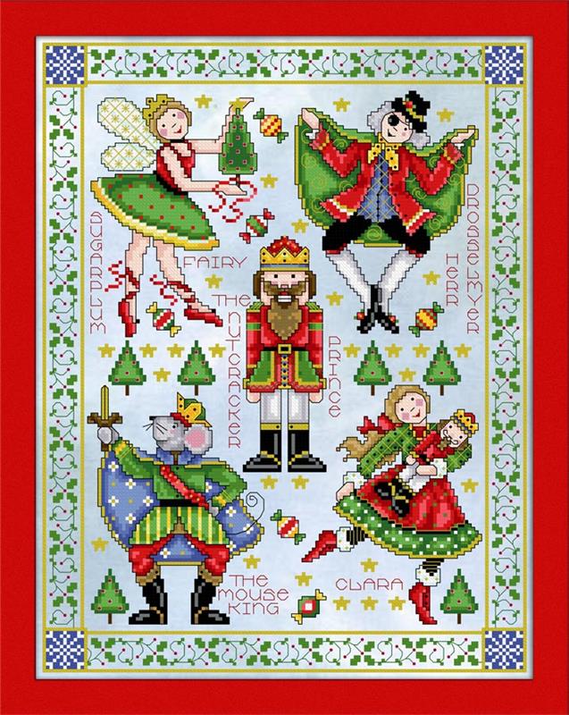 Nutcracker Sampler - Joan Elliott Designs