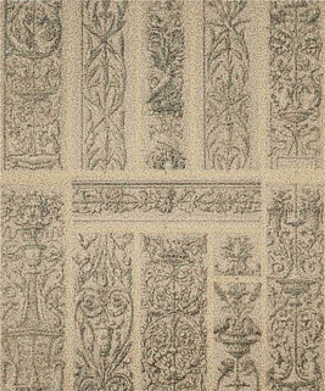 Renaissance Ornament No. 2 - X Squared Cross Stitch