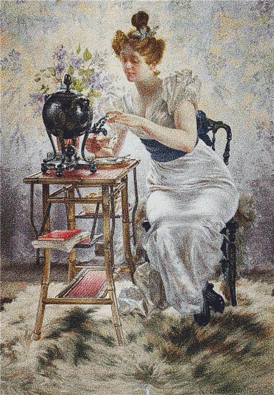 Tea Time - X Squared Cross Stitch