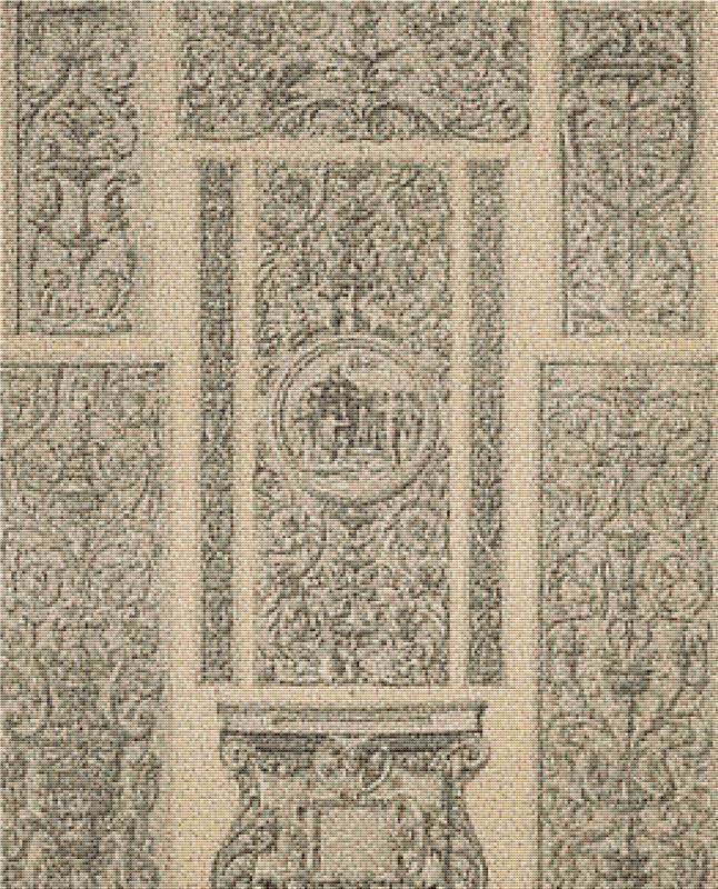 Renaissance Ornament No. 3 - X Squared Cross Stitch