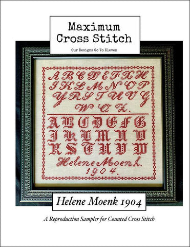Helene Moenk 1904 - Maximum Cross Stitch